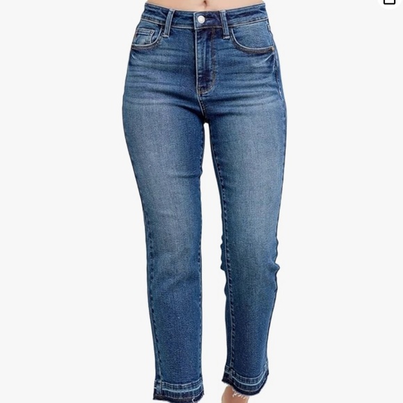 Love Trends High Rise Kick Flare Jeans - Picture 1 of 5